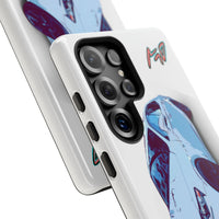 Melvin White Sports Car Phone Case - Retro Pop Art Supercar Protective Tough Case