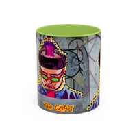 OLIVER TREE "the GOAT".   Graphic Coffee Mug – Pop Art Streetwear Design (11/15oz)