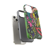 CONCERT  Abstract Graffiti Phone Case — Colorful Street Art Tough Cases