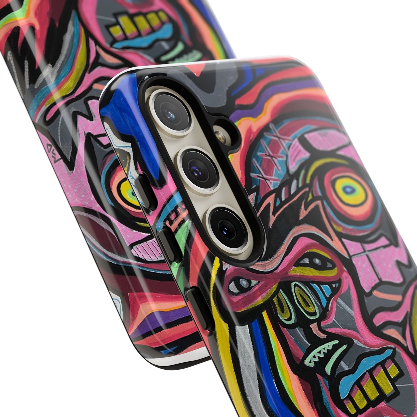 CRAZY Graffiti Phone Case — Colorful Street Art Protective Cover