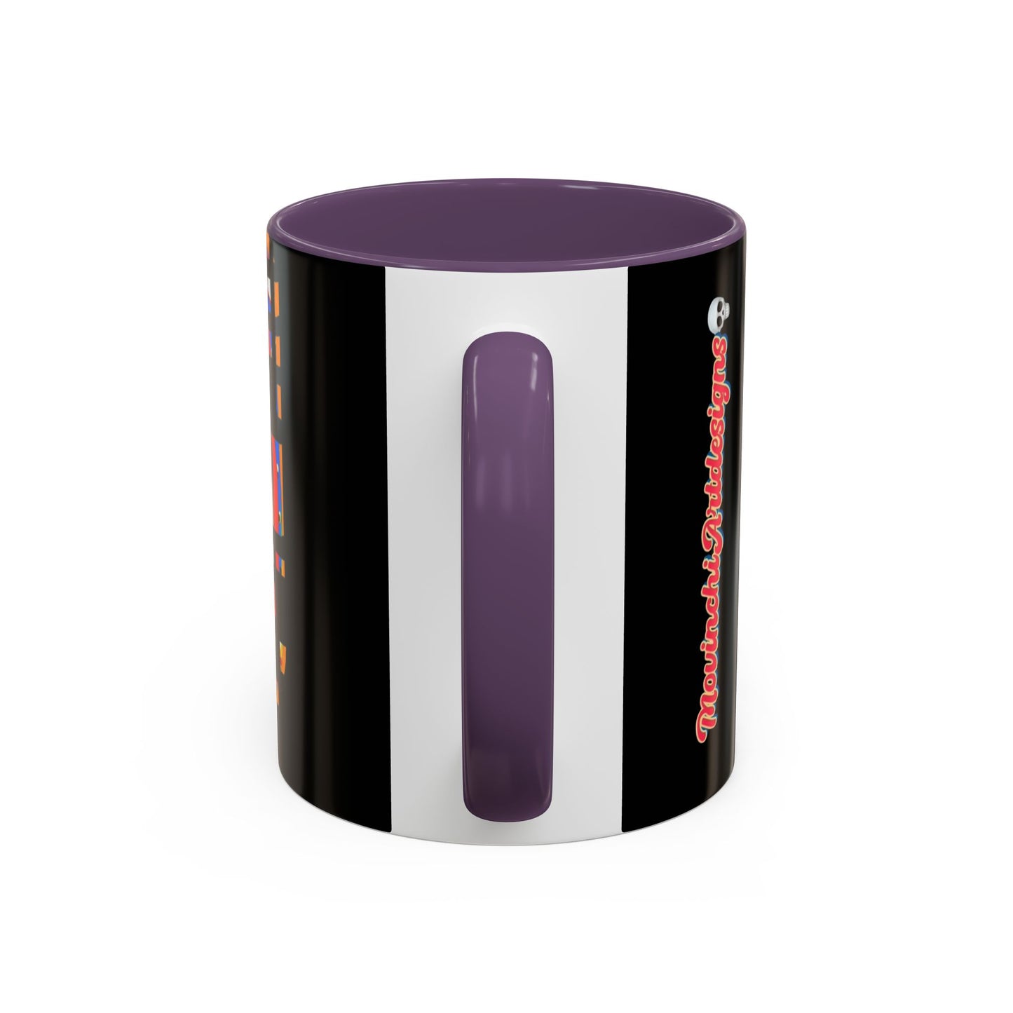 Coffee Mug — Colorful Abstract Cross Accent Ceramic Mug (11/15 oz)