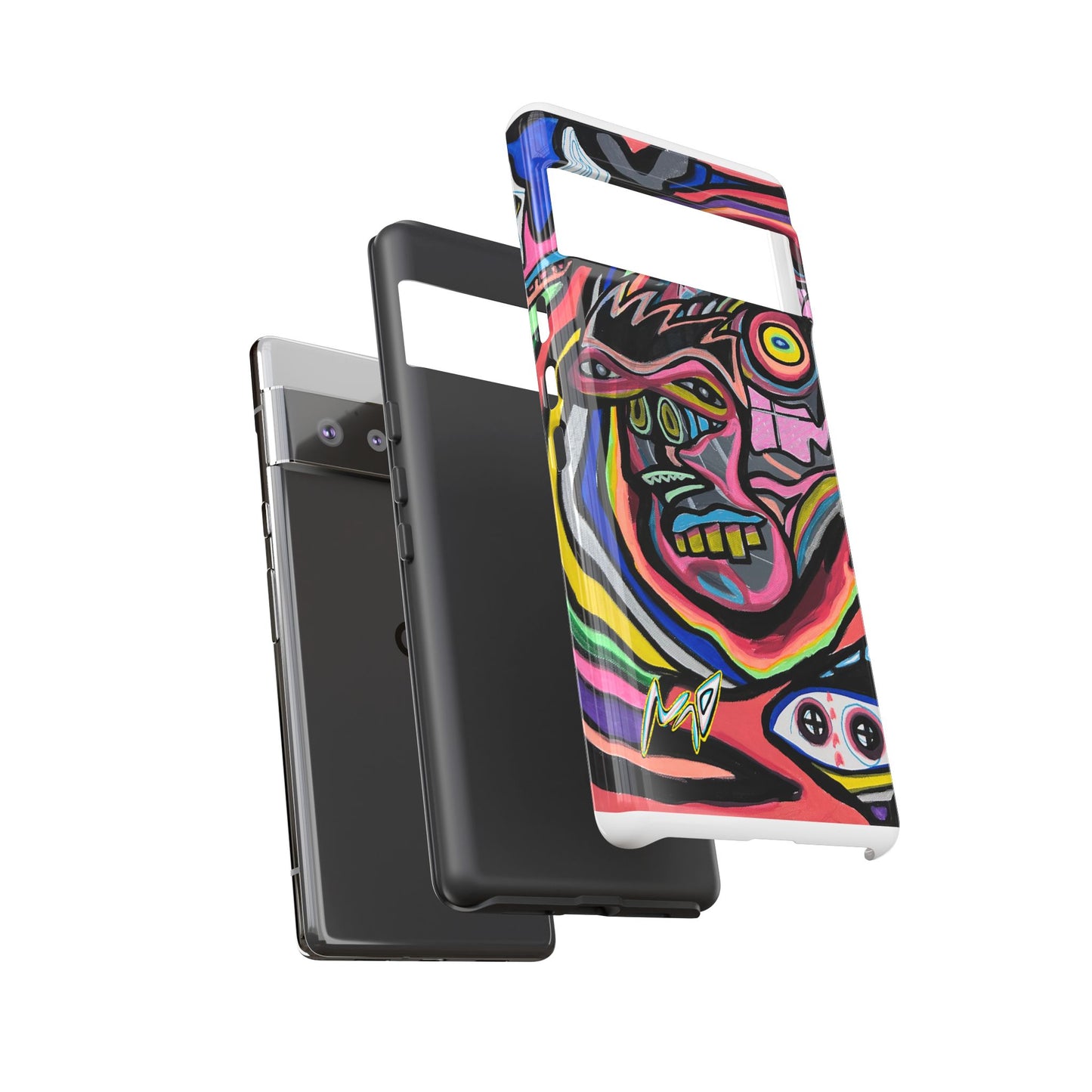 CRAZY Graffiti Phone Case — Colorful Street Art Protective Cover