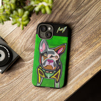 FRENCHIE  Art Phone Case – Colorful Pop Dog iPhone Cover