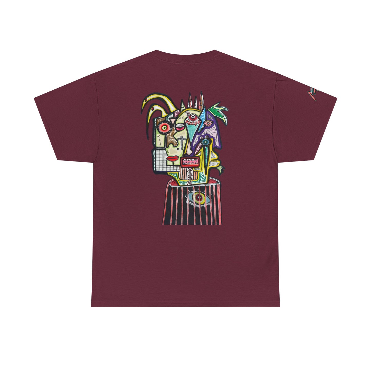 THE PERFECT  Portrait T‑Shirt — Colorful Spaniel Graphic Tee