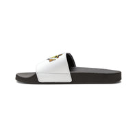 THE REBEL  Men's Graphic Slide Sandals — Removable Strap Colorful Mascot Design