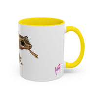 COQUI.  Frog Accent Coffee Mug — Cute Woodland Tree Frog Design (11/15 oz)