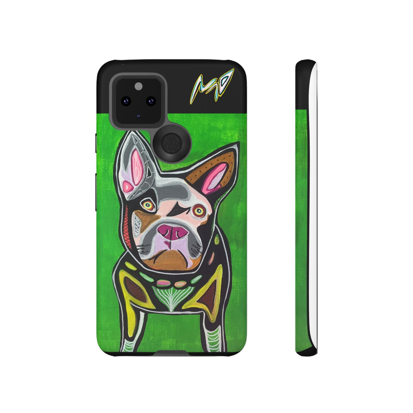 FRENCHIE  Art Phone Case – Colorful Pop Dog iPhone Cover