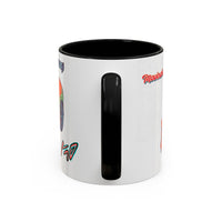Racing Supra Accent Coffee Mug (11/15oz) — Orange Drift Car Design