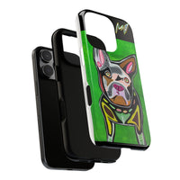 FRENCHIE  Art Phone Case – Colorful Pop Dog iPhone Cover