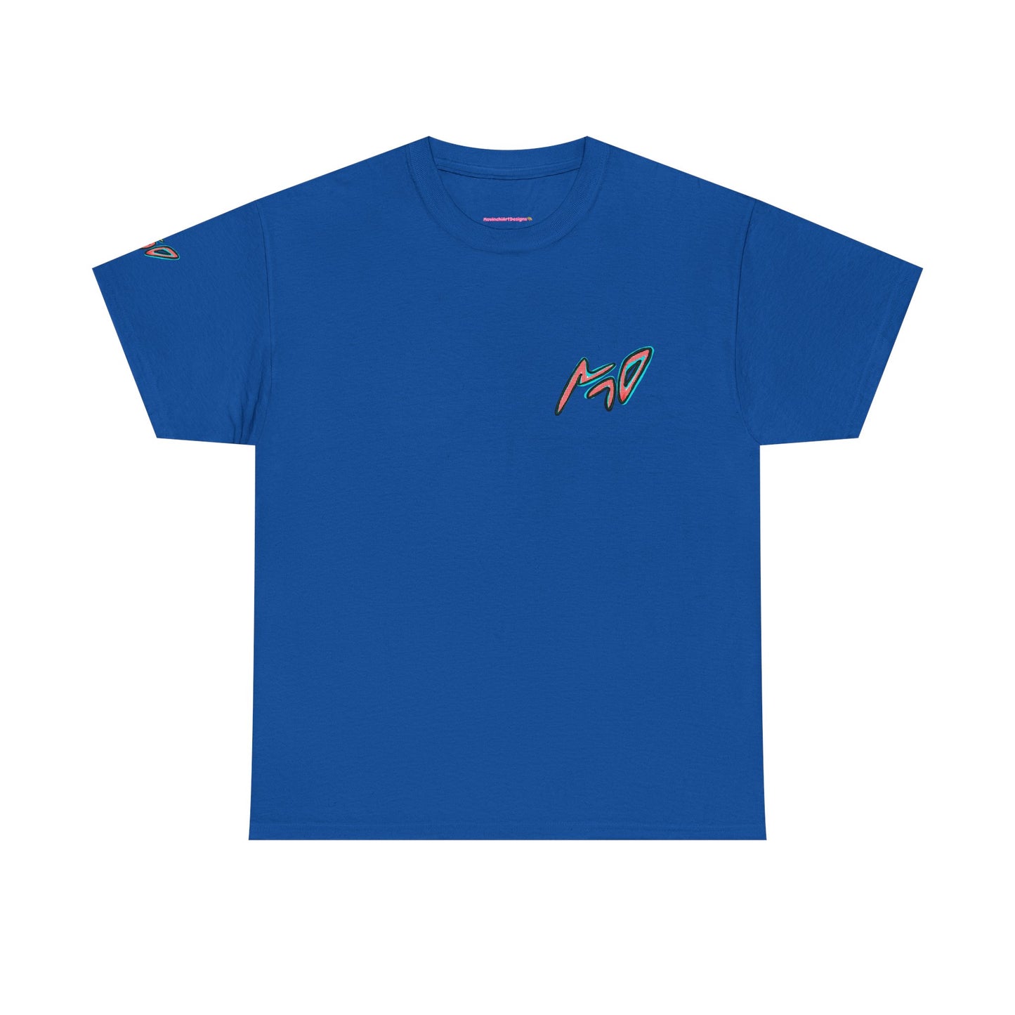 Graphic Tee — Colorful CRAZY TUNA  Illustration Back Print Tee