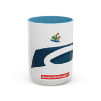 AERIAL.   Wave Accent Coffee Mug — Watersports Lover Gift