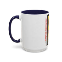 SAN JUAN.  Colorful Street Art Coffee Mug — Vibrant Alleyway & Playful Emblem Accent Mug