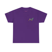 Graphic Tee — Colorful CRAZY TUNA  Illustration Back Print Tee