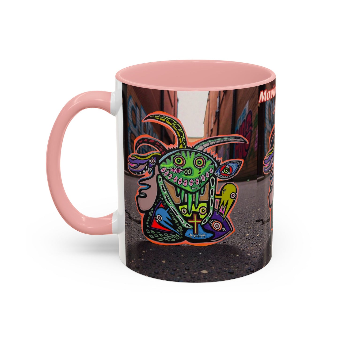RYDER5.0  Street Art Mug — Colorful Graffiti Character Coffee Cup (11/15oz)
