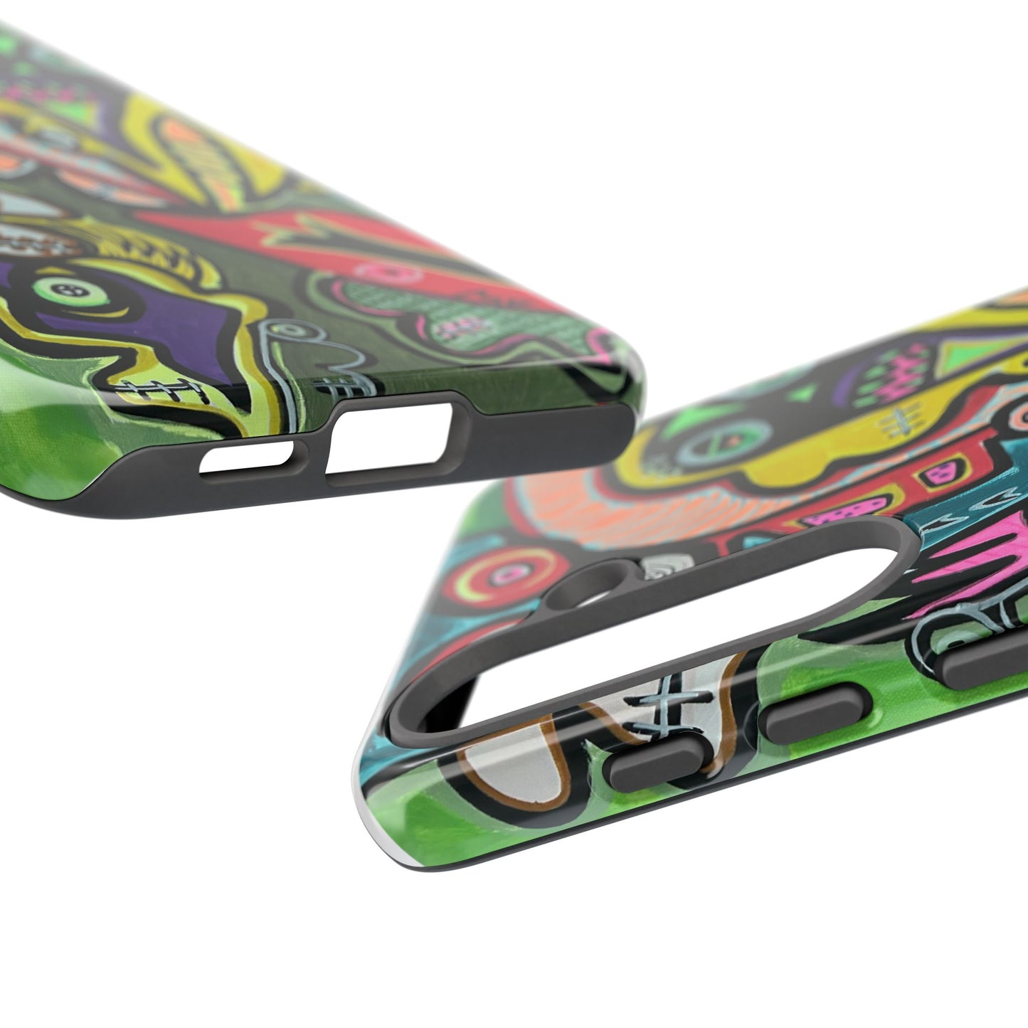 CONCERT  Abstract Graffiti Phone Case — Colorful Street Art Tough Cases