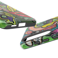 CONCERT  Abstract Graffiti Phone Case — Colorful Street Art Tough Cases