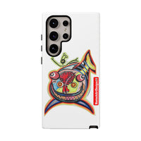 Phone Case — Colorful Abstract PARASITE  Fish Art Tough Cases