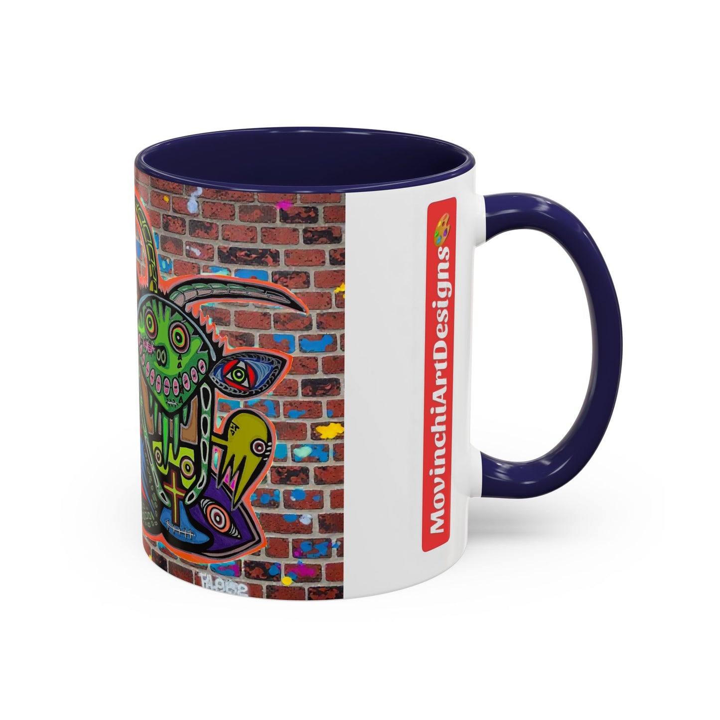 RYDER3.0 Graffiti Street Art Coffee Mug — Colorful Urban Monster Design (11/15oz)