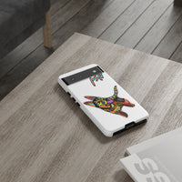 HUSKY  Colorful Abstract Dog Phone Case — 'MAD' Signature Protective Case