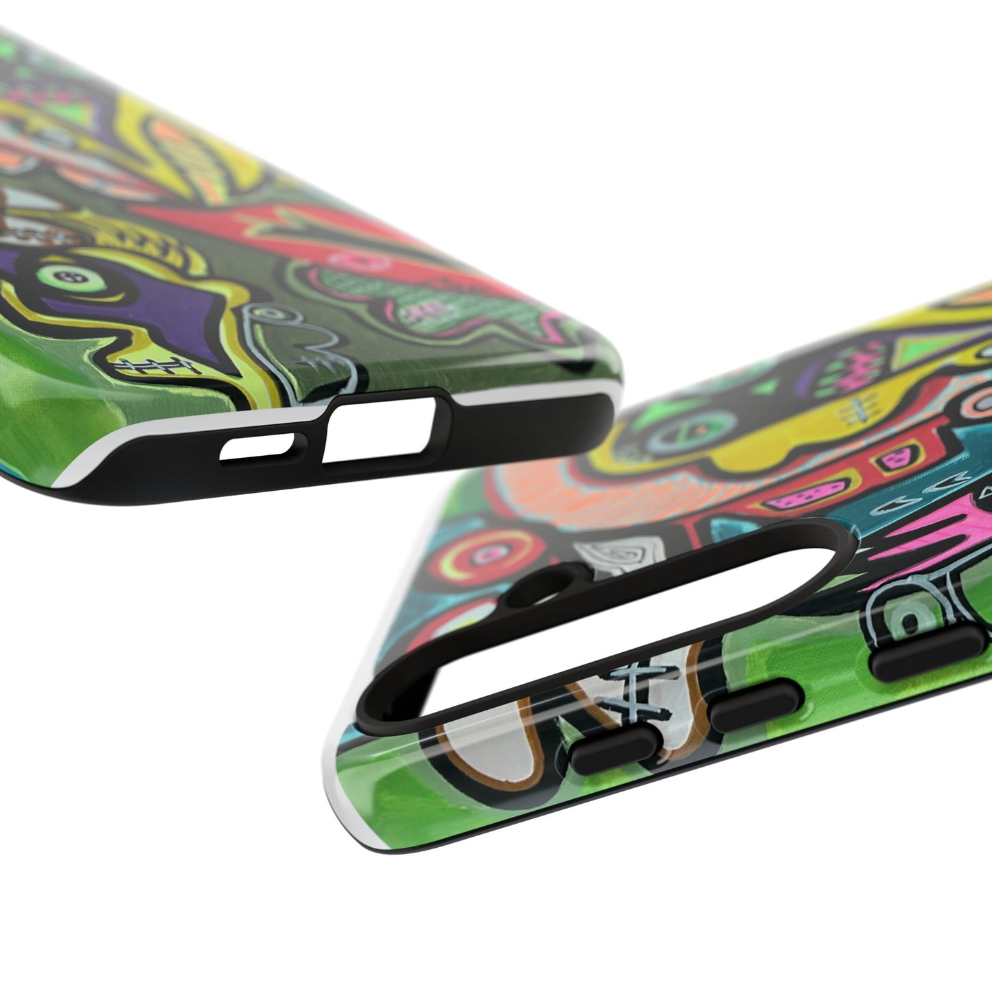 CONCERT  Abstract Graffiti Phone Case — Colorful Street Art Tough Cases
