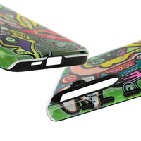 CONCERT  Abstract Graffiti Phone Case — Colorful Street Art Tough Cases