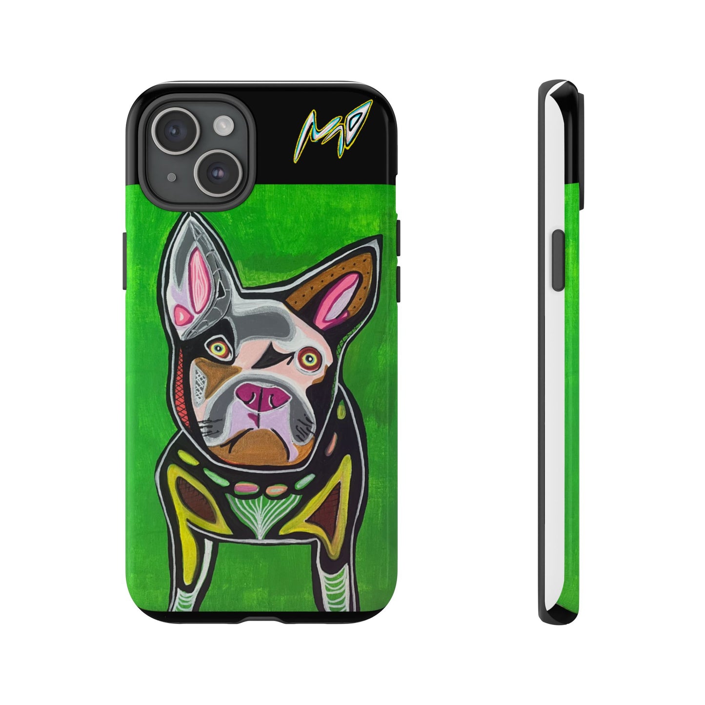 FRENCHIE  Art Phone Case – Colorful Pop Dog iPhone Cover