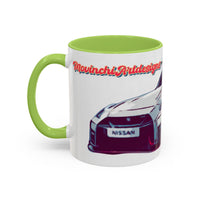R35.  Sports Car Accent Mug — Nissan GT-R Inspired Coffee Cup (11/15oz)