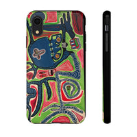 Abstract AFTERLIFE Phone Case — Bold Psychedelic Music Art