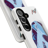 Melvin White Sports Car Phone Case - Retro Pop Art Supercar Protective Tough Case