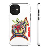 Phone Case — Colorful Abstract PARASITE  Fish Art Tough Cases