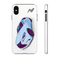 Melvin White Sports Car Phone Case - Retro Pop Art Supercar Protective Tough Case