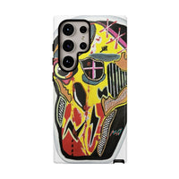VINCENT.  Skull Riot Phone Case – Colorful Abstract Horror Art Protective Cover