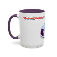 IS300 Car Lover Accent Coffee Mug – White Sports Sedan Design (11oz & 15oz)