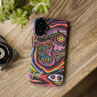 CRAZY Graffiti Phone Case — Colorful Street Art Protective Cover