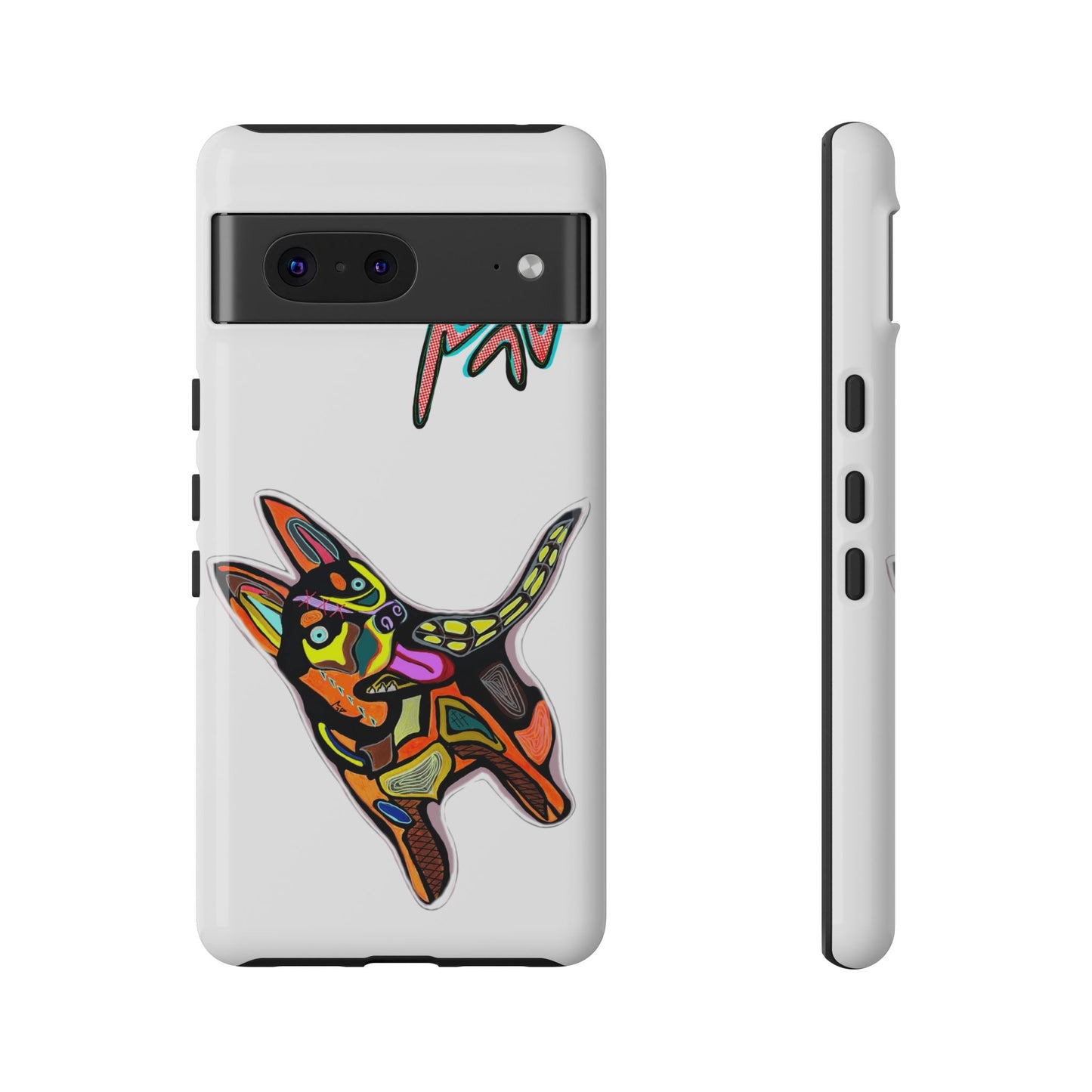 HUSKY  Colorful Abstract Dog Phone Case — 'MAD' Signature Protective Case