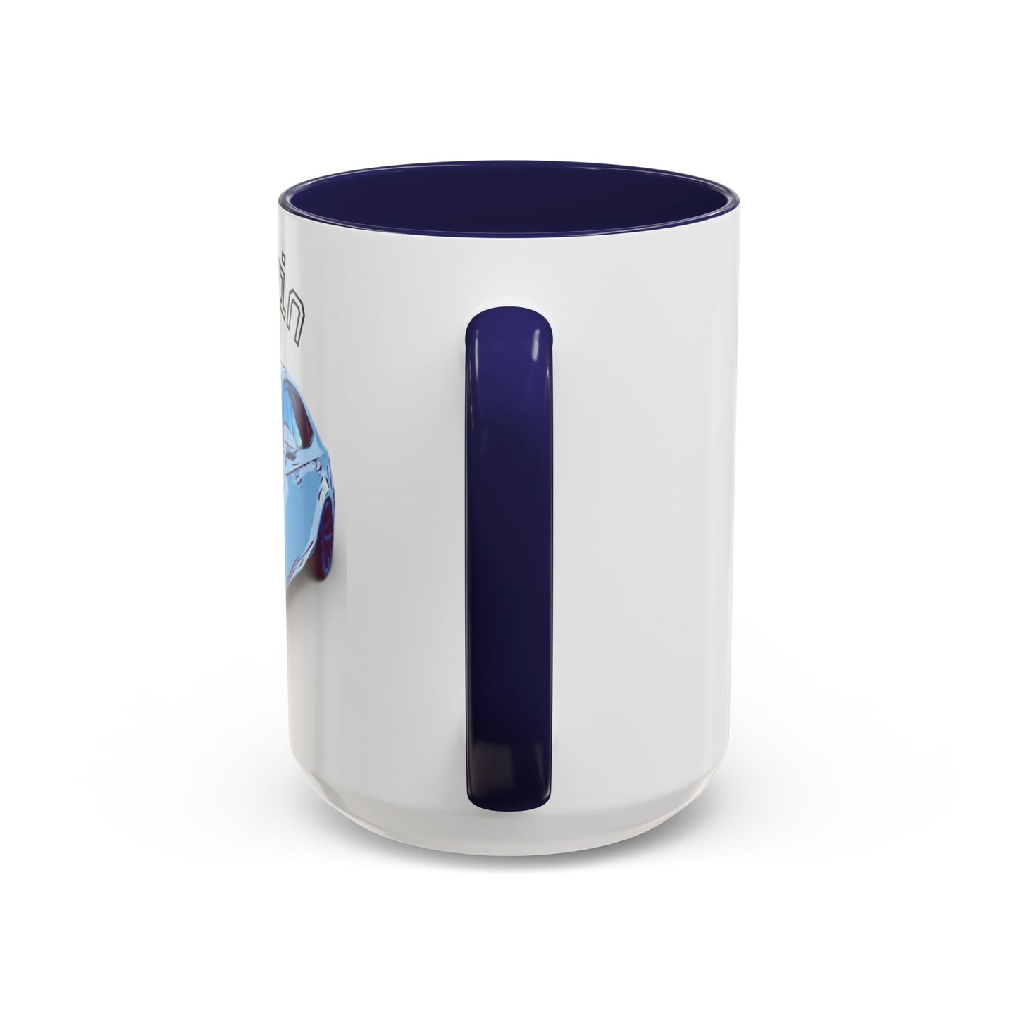 MELVIN.  Personalized Car Coffee Mug — 'Melvin' Sports Car Accent Mug (11/15oz)