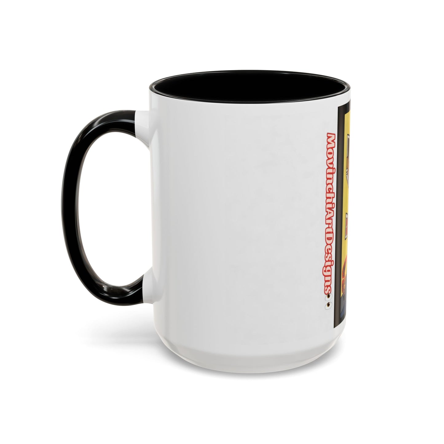 SAN JUAN.  Colorful Street Art Coffee Mug — Vibrant Alleyway & Playful Emblem Accent Mug