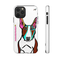 MR Bull Terrier Phone Case — Colorful Pop Art Tough Cases for Dog Lovers