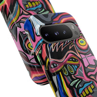 CRAZY Graffiti Phone Case — Colorful Street Art Protective Cover