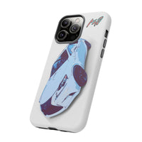 Melvin White Sports Car Phone Case - Retro Pop Art Supercar Protective Tough Case