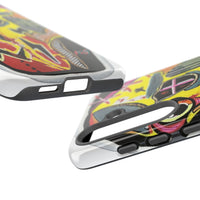VINCENT.  Skull Riot Phone Case – Colorful Abstract Horror Art Protective Cover