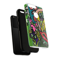 CONCERT  Abstract Graffiti Phone Case — Colorful Street Art Tough Cases