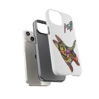 HUSKY  Colorful Abstract Dog Phone Case — 'MAD' Signature Protective Case