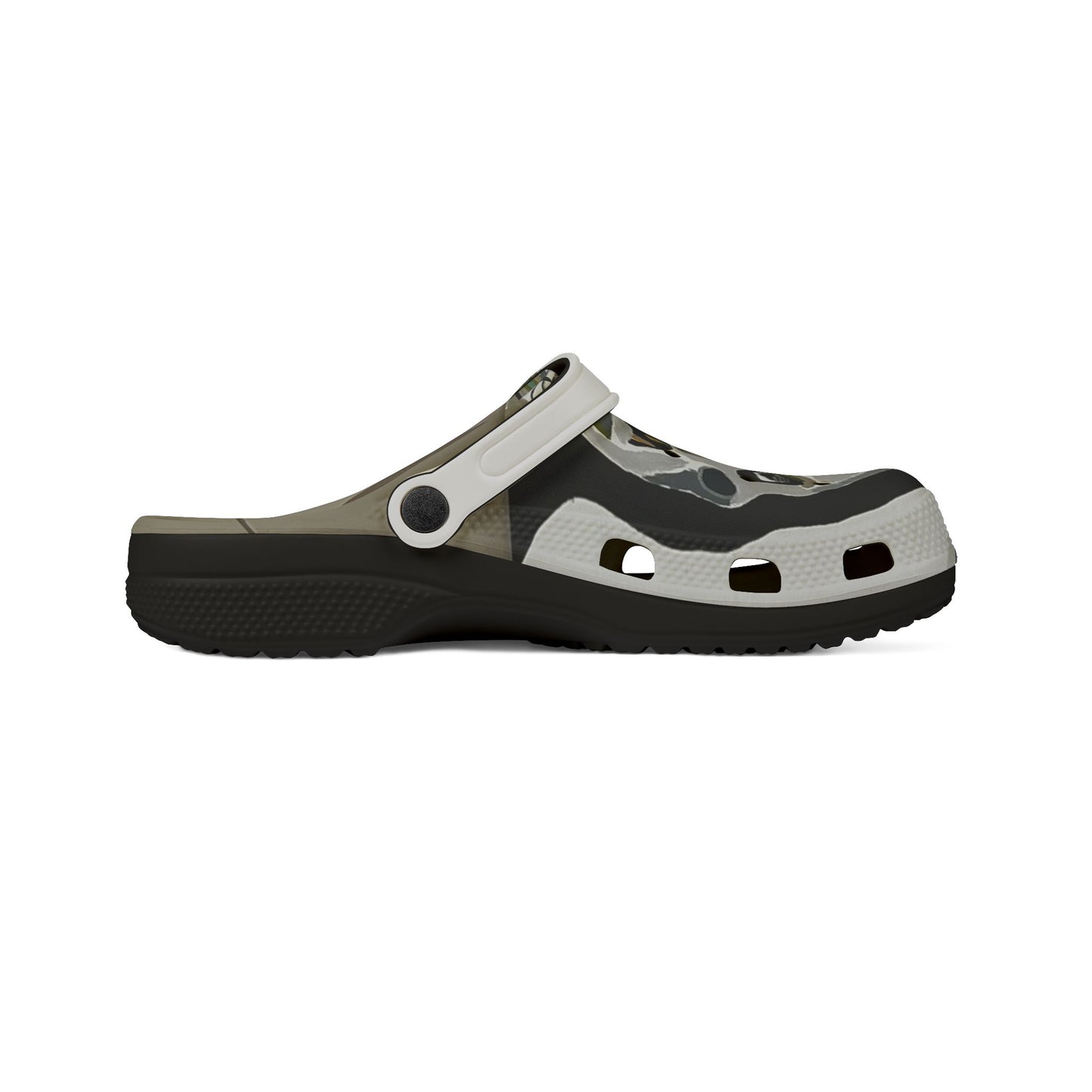 3 amigos  Camouflage Skull Clog - EVA Foam Slip-On Shoes