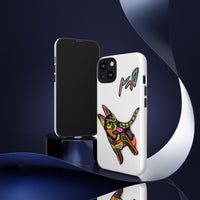 HUSKY  Colorful Abstract Dog Phone Case — 'MAD' Signature Protective Case