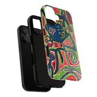 Abstract AFTERLIFE Phone Case — Bold Psychedelic Music Art