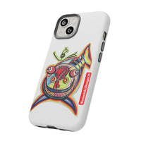 Phone Case — Colorful Abstract PARASITE  Fish Art Tough Cases