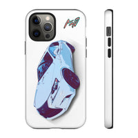 Melvin White Sports Car Phone Case - Retro Pop Art Supercar Protective Tough Case