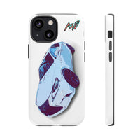 Melvin White Sports Car Phone Case - Retro Pop Art Supercar Protective Tough Case