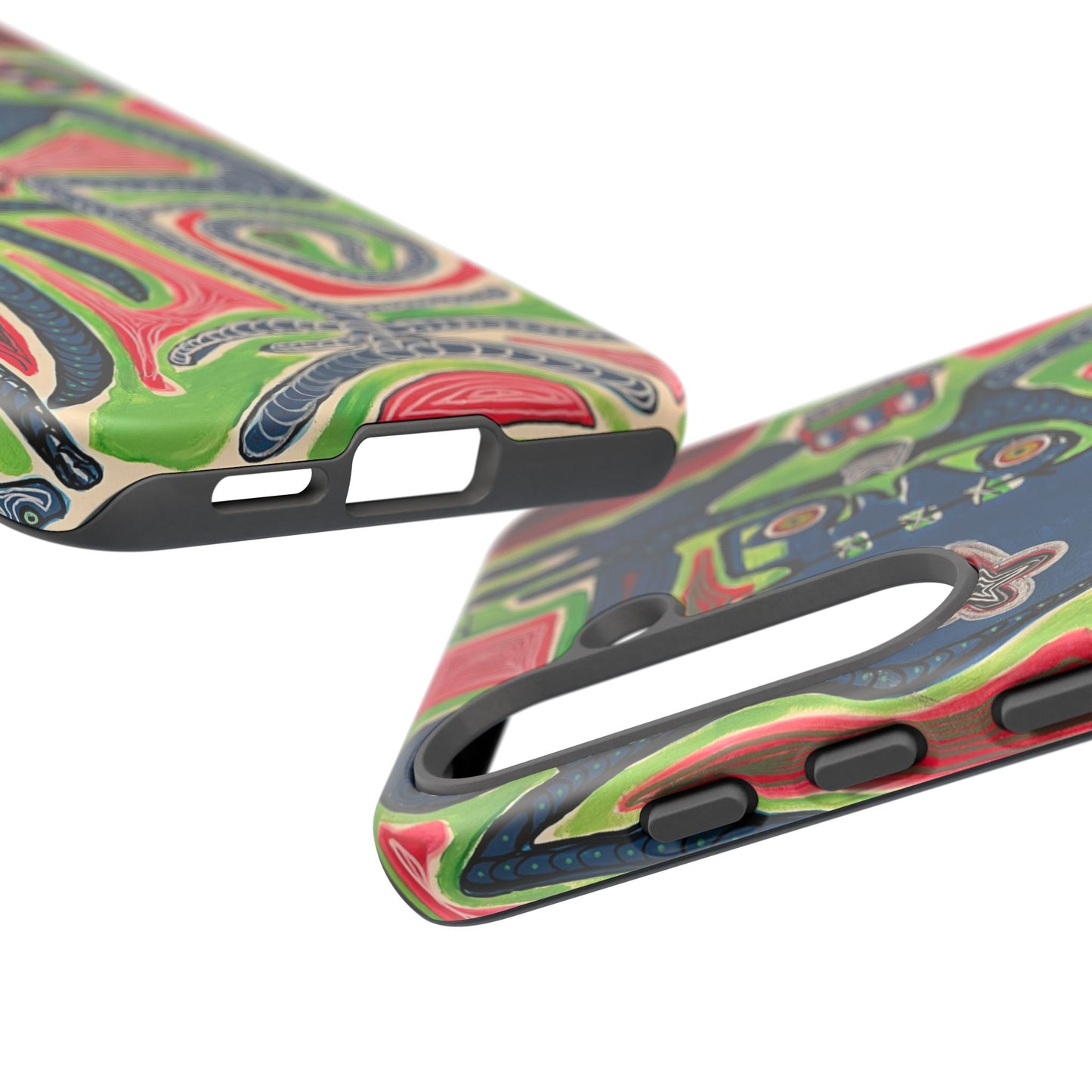 Abstract AFTERLIFE Phone Case — Bold Psychedelic Music Art